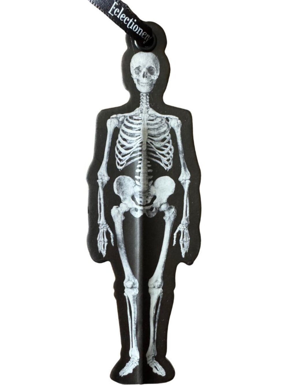 Eclectionery Skeleton Bookmark Pen Black & White Illustration NEW - Picture 3 of 3